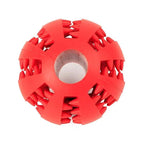 Bola interativa para pets em cor azul com textura antiderrapante para melhor pegada