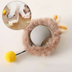 Bolinha com sensor para gatos Madrupet destacando o mecanismo interno do brinquedo