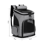 Bolsa de transporte para gatos Madrupet com tecido respirável e acolchoado para conforto do pet