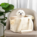 Bolsa de Transporte Luxuosa para Pets Pequenos - Conforto e Estilo em Viagens Bolsa de Transporte Luxuosa para Pets Pequenos SabinoVision 