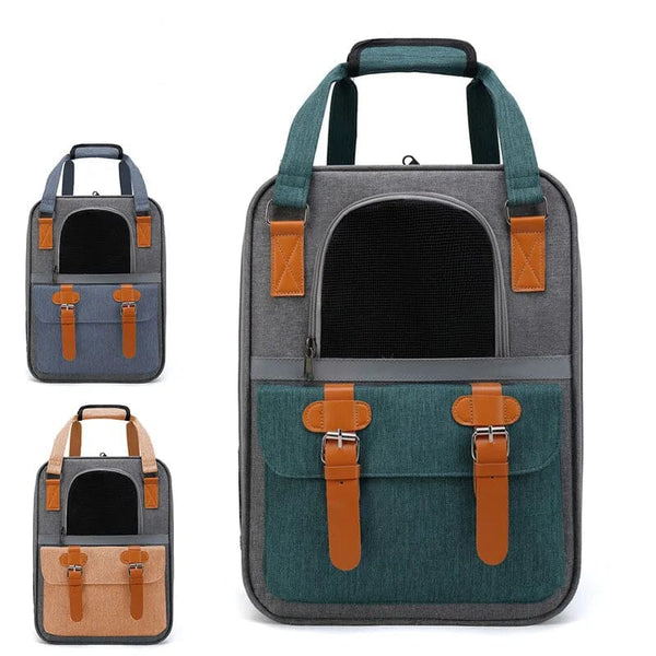 Bolsa de Transporte para Cães até 10kg – Dobrável, Segura e com Tela Respirável Bolsa de Transporte para Cachorro até 10kg SabinoVision 