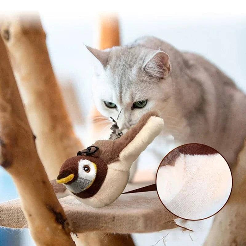 Brinquedo com Som e Movimento para Gatos – Estimula e Diverte para gatos Madrupet 