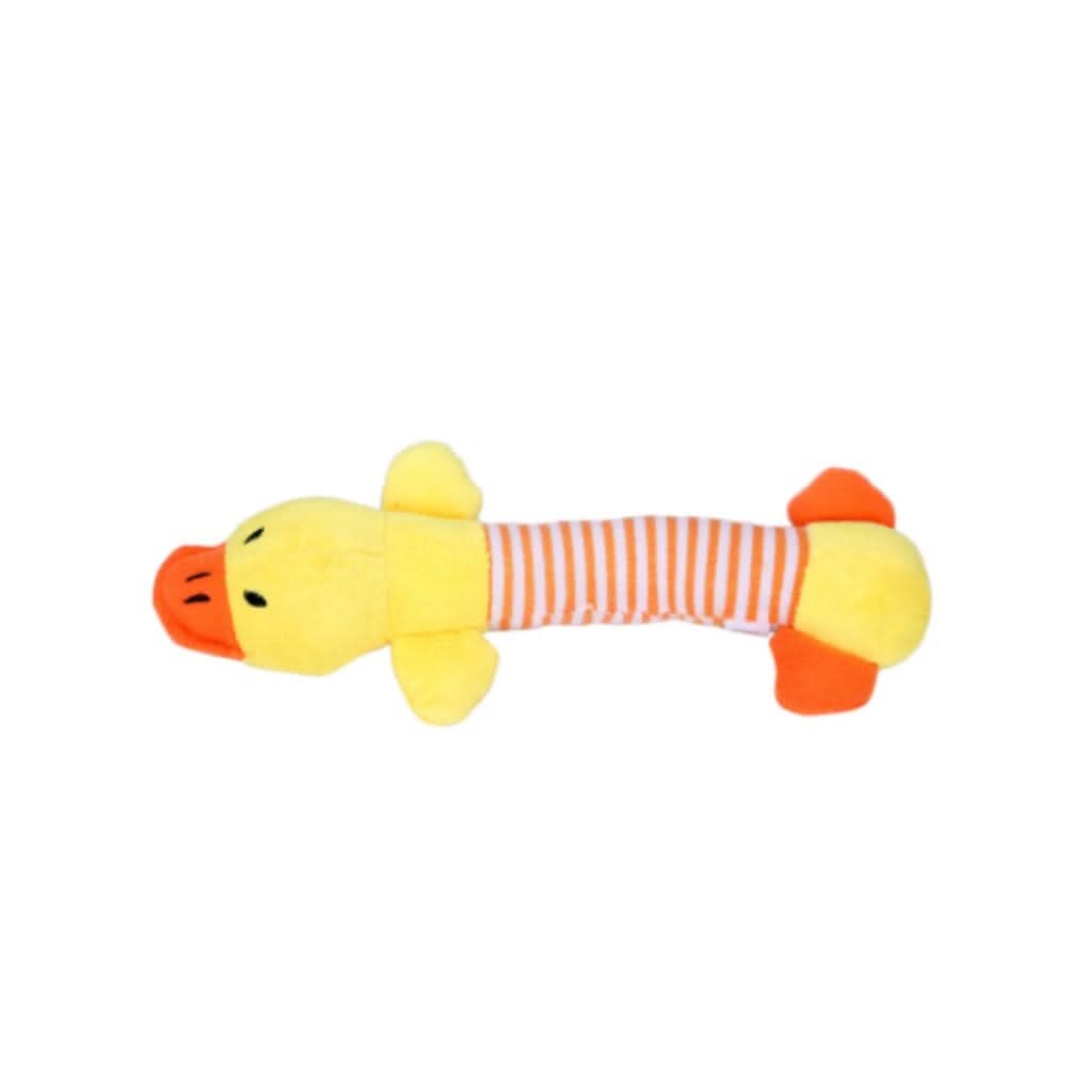 Brinquedo de pelúcia para cães em cores vibrantes ideal para diferentes tamanhos de pets