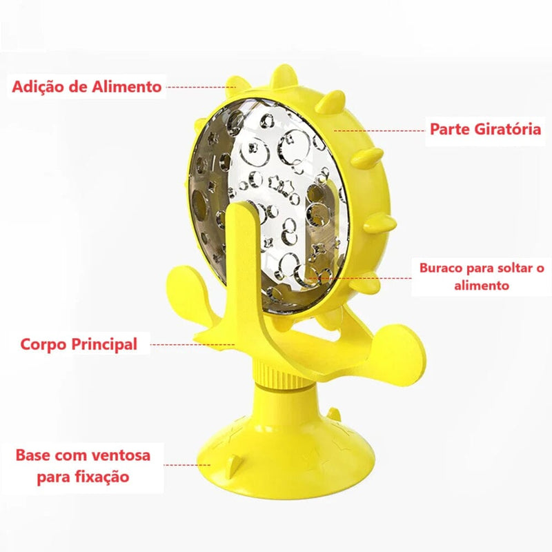 Brinquedo Inteligente para Gatos – Reduz Estresse e Estimula a Mente Brinquedo Interativo para Cães e Gatos SabinoVision 