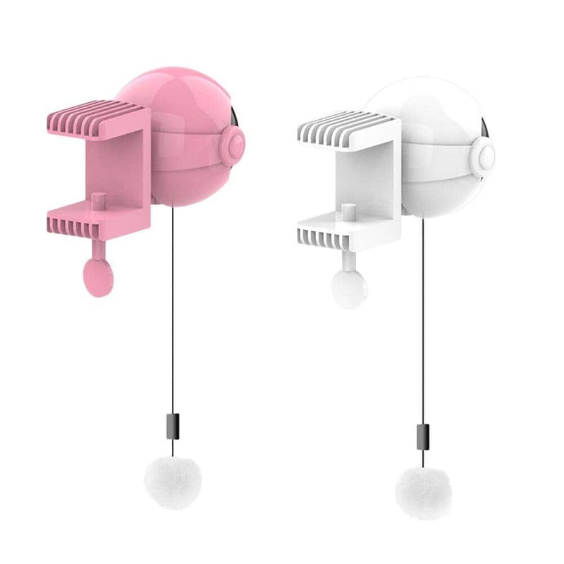 Brinquedo Interativo com Bolinha de Pelúcia – Diversão e Estímulo para Gatos Brinquedo Interativo para Gatos e Cachorros SabinoVision 