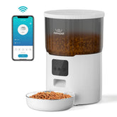 Alimentador Automático Inteligente 4L – Alimente Seu Pet Mesmo à Distância