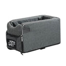 Cadeirinha de Transporte para Pets Pequenos – Aconchegante, Dobrável e Leve Cadeirinha de Segurança Para Pet Sabinovision CINZA 