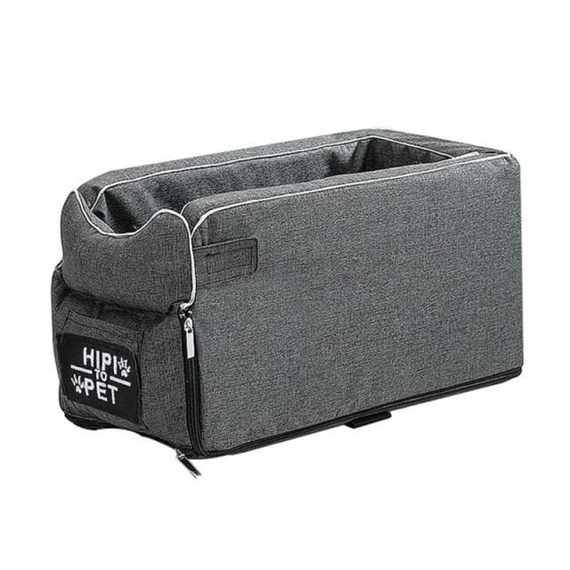 Cadeirinha de Transporte para Pets Pequenos – Aconchegante, Dobrável e Leve Cadeirinha de Segurança Para Pet Sabinovision CINZA 
