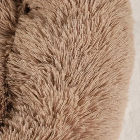 Cama Macia em Formato de Patinha – Conforto Divertido para Cães e Gatos