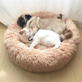 Cama Nuvem para Cães e Gatos – Super Macia, Aconchegante e Antiestresse
