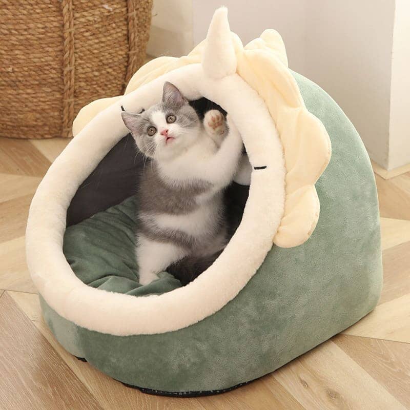 Cama Toca para Gatos – Quentinha, Formato de Gatinho e Antiestresse