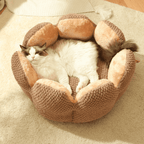 Cama para gatos Madrupet com enchimento extra macio para descanso prolongado do pet