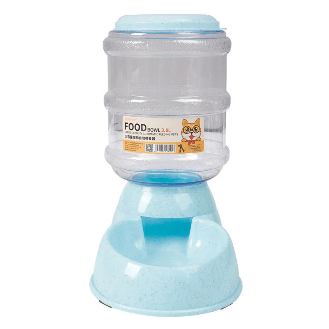 Comedouro e Bebedouro Automático para Pets - Praticidade e Autonomia Madrupet Azul (Bebedouro) 