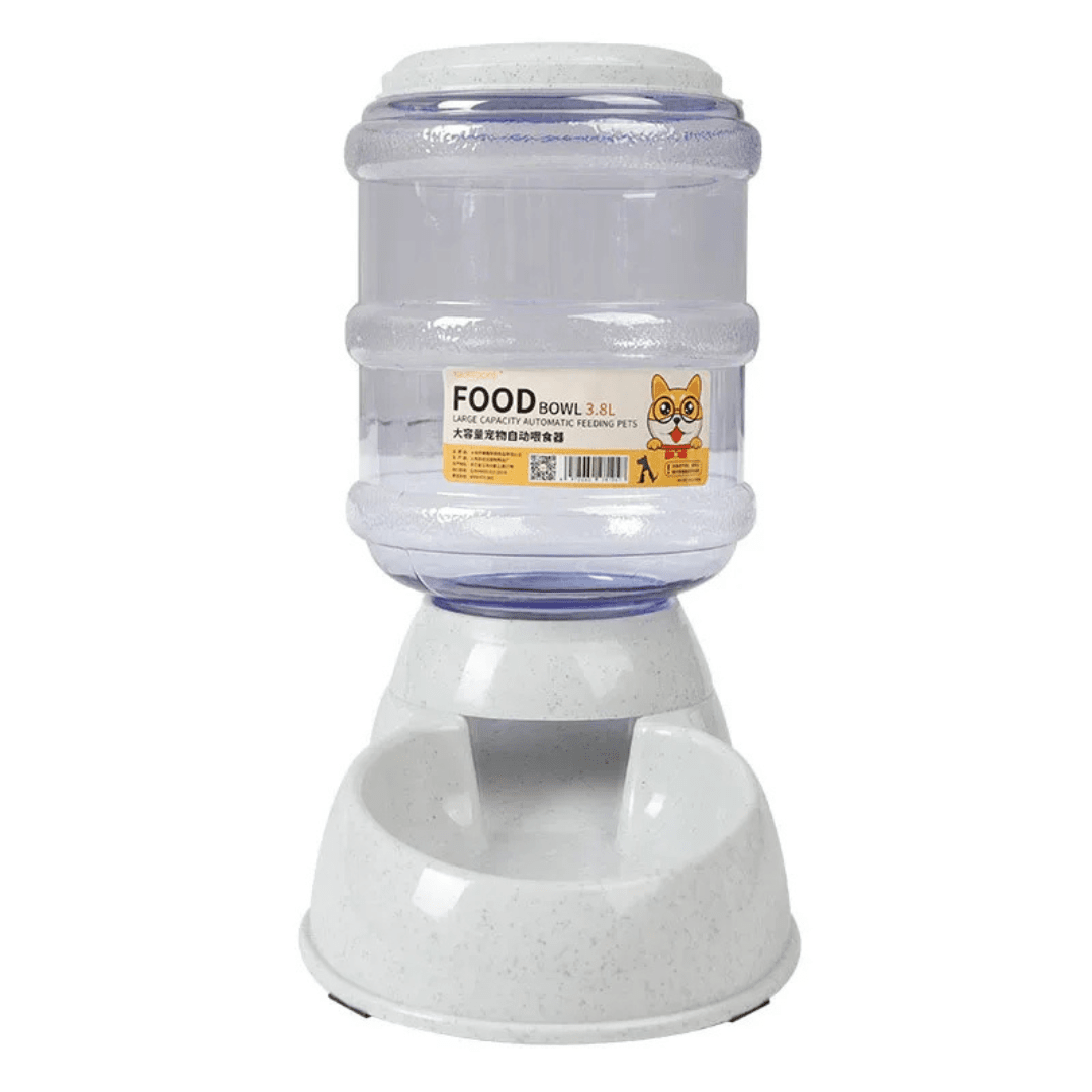 Comedouro e Bebedouro Automático para Pets - Praticidade e Autonomia Madrupet Cinza (Bebedouro) 