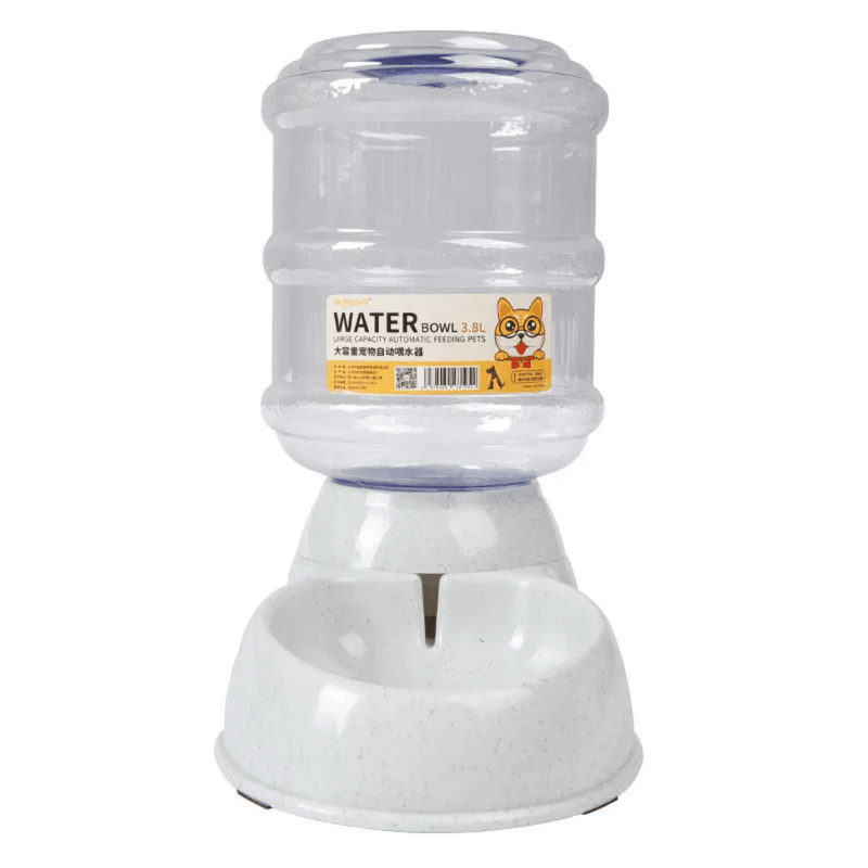 Comedouro e Bebedouro Automático para Pets - Praticidade e Autonomia Madrupet Cinza (Comedouro) 