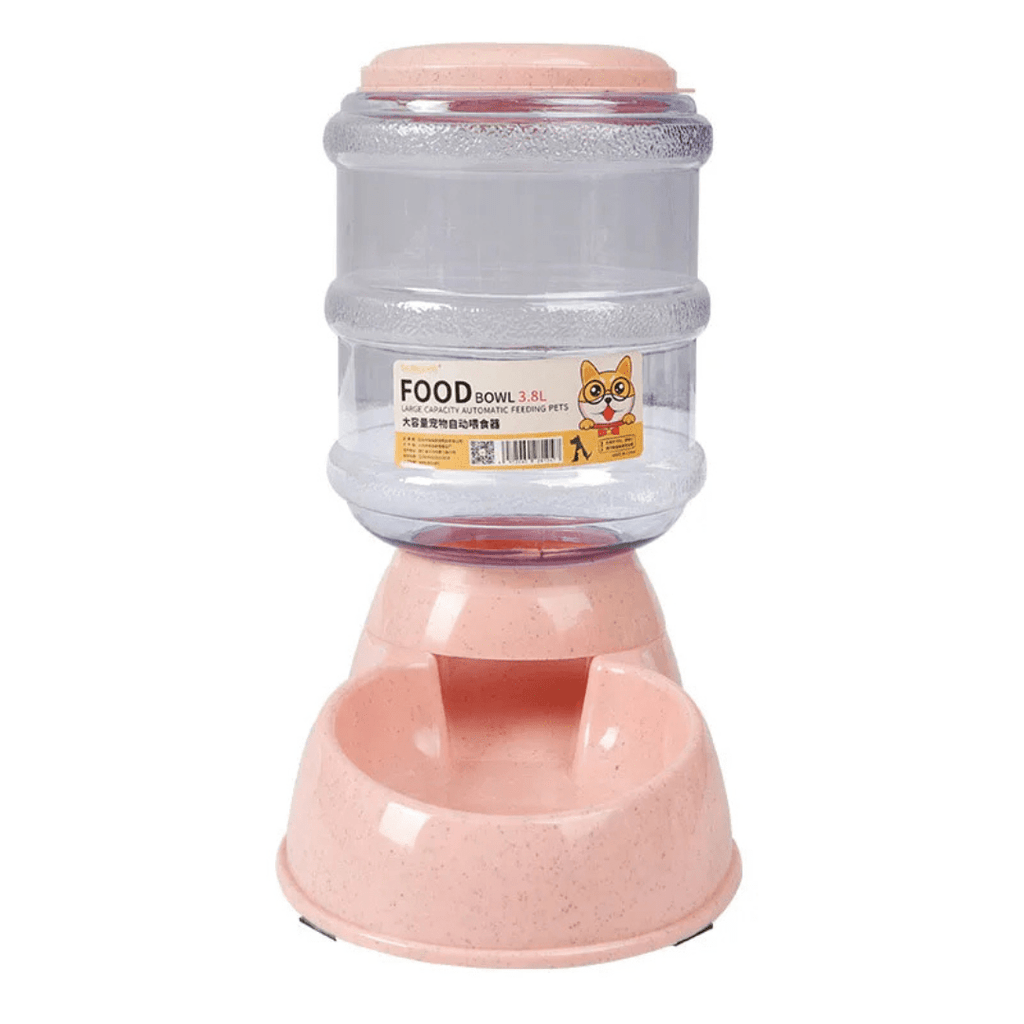 Comedouro e Bebedouro Automático para Pets - Praticidade e Autonomia Madrupet Rosa (Bebedouro) 