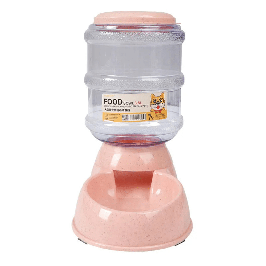 Comedouro e Bebedouro Automático para Pets - Praticidade e Autonomia Madrupet Rosa (Bebedouro) 