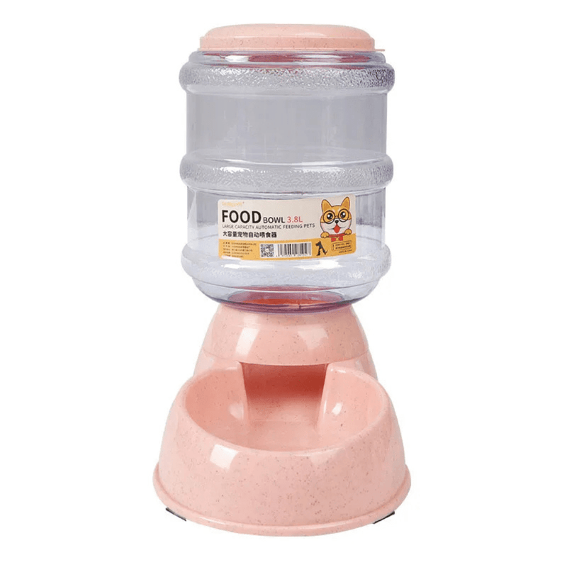Comedouro e Bebedouro Automático para Pets - Praticidade e Autonomia Madrupet Rosa (Bebedouro) 