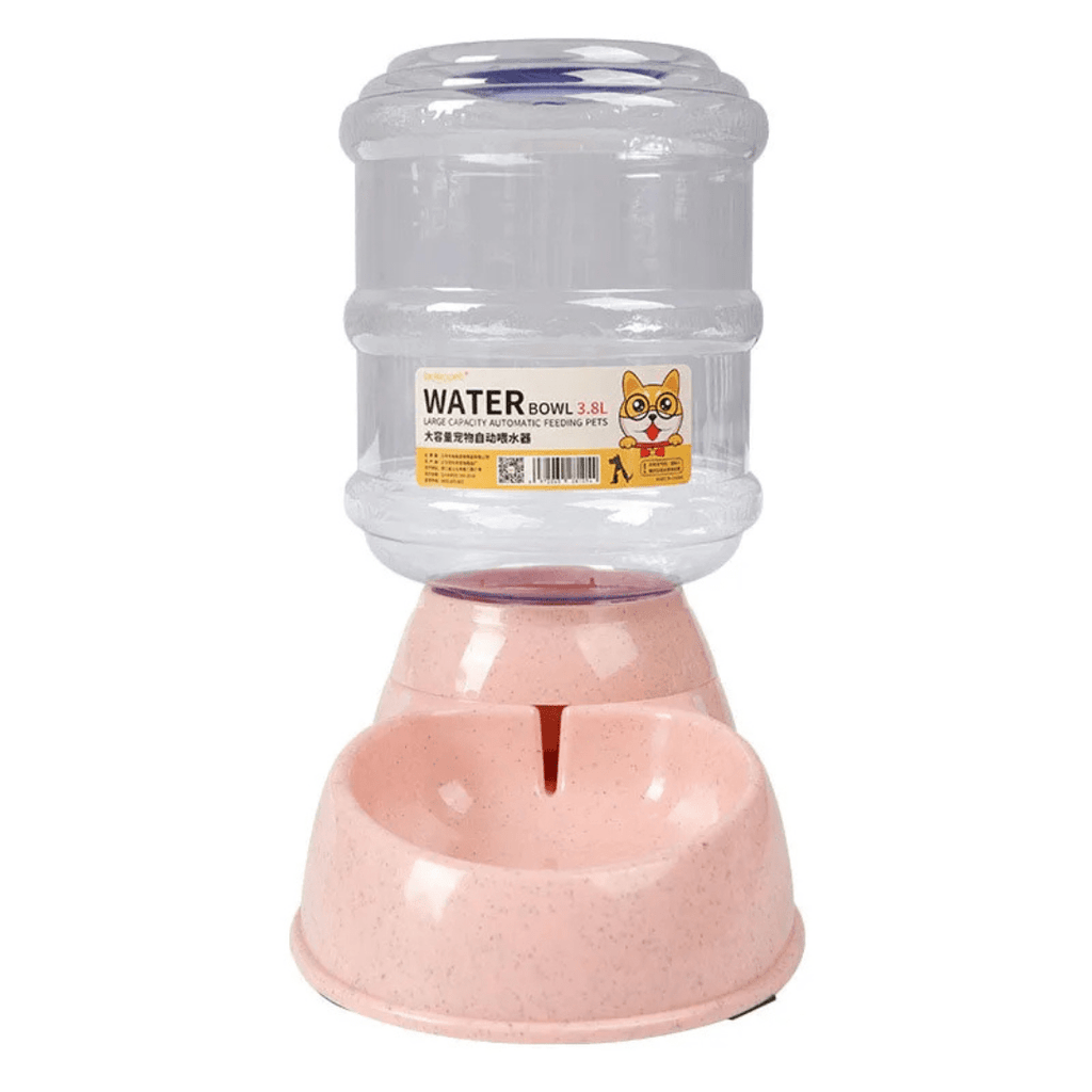 Comedouro e Bebedouro Automático para Pets - Praticidade e Autonomia Madrupet Rosa (Comedouro) 