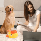 Comedouro interativo para pets em diferentes cores e tamanhos, ideal para estimular o raciocínio