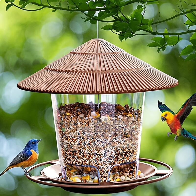 Comedouro Suspenso para Pássaros Silvestres - Ideal para Jardim Madrupet 