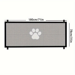 Grade de Segurança Portátil para Pets – Instale Sem Furos