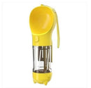 Dispenser Portátil 4 em 1 para Pets – Alimentação e Higiene Fora de Casa Dispenser Portatil 3 em 1 Madrupet Amarelo 300ml 
