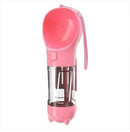 Dispenser Portátil 4 em 1 para Pets – Alimentação e Higiene Fora de Casa Dispenser Portatil 3 em 1 Madrupet Rosa 300ml 
