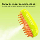 Escova a Vapor para PETS - Remove 95% dos pelos Mortos Madrupet 