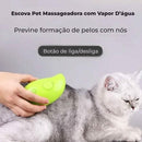 Escova a Vapor para PETS - Remove 95% dos pelos Mortos Madrupet 
