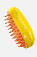 Escova a Vapor para PETS - Remove 95% dos pelos Mortos Madrupet Amarelo 