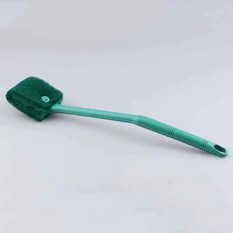 Escova de limpeza para aquário em diferentes tamanhos e cores para variadas necessidades