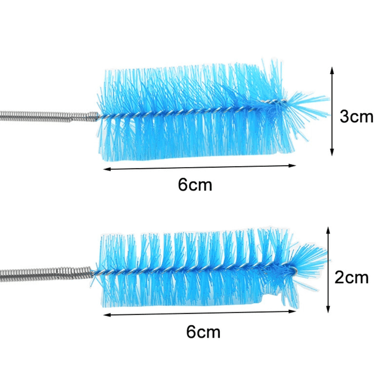 Escova Flexível para Limpeza de Filtro de Aquário - Manutenção Eficiente Escova de Limpeza de Filtro de Aquário Madrupet 