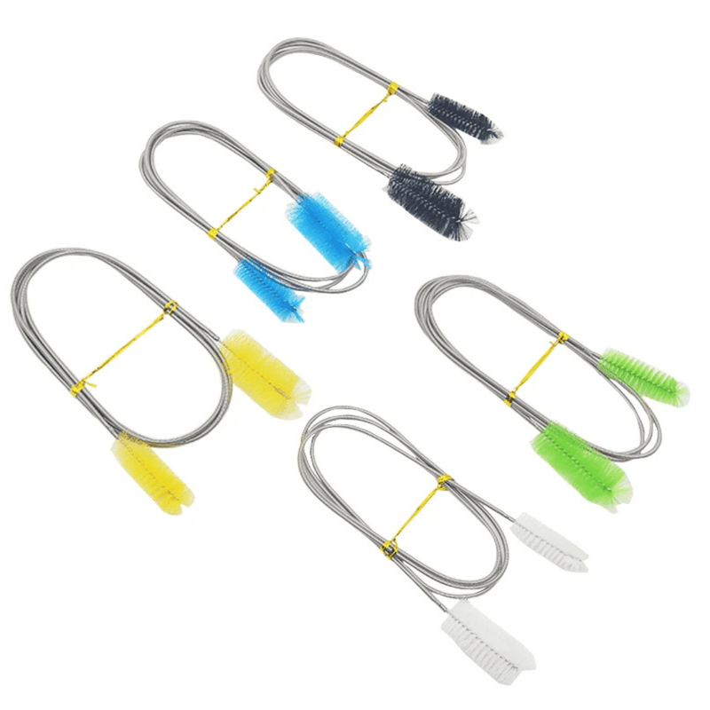 Escova Flexível para Limpeza de Filtro de Aquário - Manutenção Eficiente Escova de Limpeza de Filtro de Aquário Madrupet 