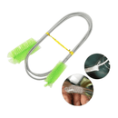 Escova Flexível para Limpeza de Filtro de Aquário - Manutenção Eficiente Escova de Limpeza de Filtro de Aquário Madrupet Verde 90cm 
