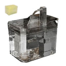 Fonte Bebedouro Pet - Água Corrente e Filtrada Madrupet Cinza 1.5L 