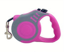 Guia Retrátil para Cães - Liberdade Segura e Controle na Sua Mão Madrupet Rosa Escuro P 