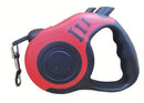 Guia Retrátil para Cães - Liberdade Segura e Controle na Sua Mão Madrupet Vermelho P 