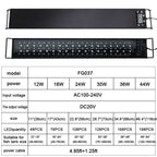 Luz LED Full Spectrum para aquário Madrupet garantindo cores vivas e saudáveis no tanque