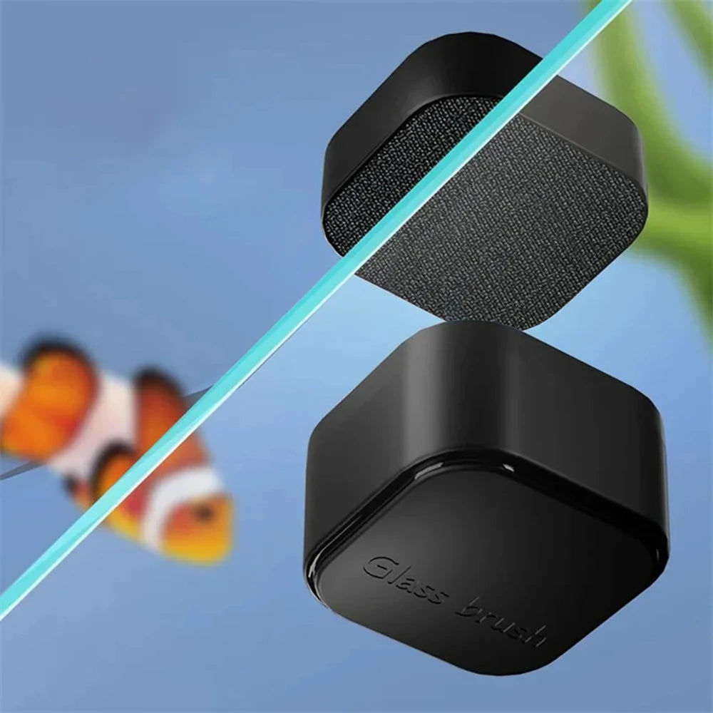 Conjunto de esponjas magnéticas mini para aquário em diferentes cores e tamanhos