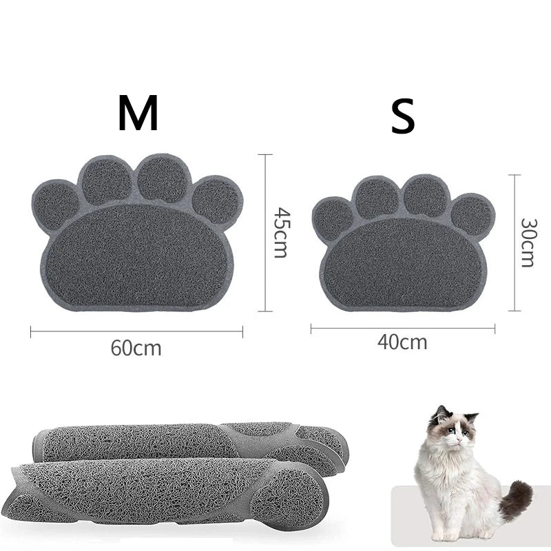 Detalhe do material do tapete antiareia multiuso para pets com textura antiderrapante