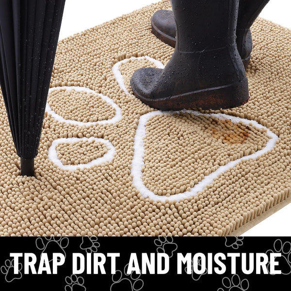 Tapete Chenille Pegadas Pro