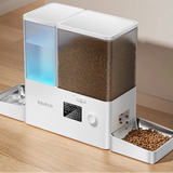 Alimentador Automático para Pets — 2 em 1 com Timer e Controle de Porção