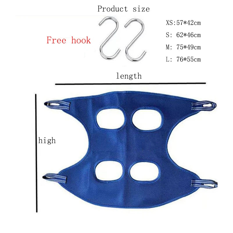 Rede de tosa e corte de unhas para pets da Madrupet com suporte reforçado para maior segurança