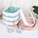 Caixa de Areia para Gatos com Borda Alta Antiareia