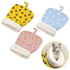 Cama saco para gatos quentinha e aconchegante ideal para noites frias