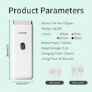 Máquina de Tosa Elétrica para Pets com Lâmina de Precisão