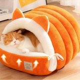 Cama para Gatos Tipo Ninho — Macia e Aconchegante para Descanso Seguro