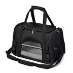 Bolsa de transporte para pets pequenos com design compacto e alça ajustável para maior conforto