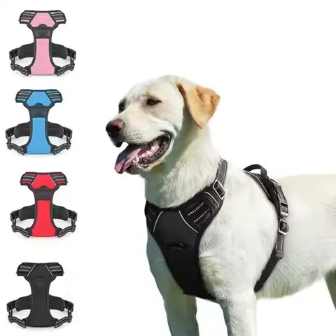 Peitoral para cachorro Madrupet com ajuste fácil e controle anti puxão para segurança
